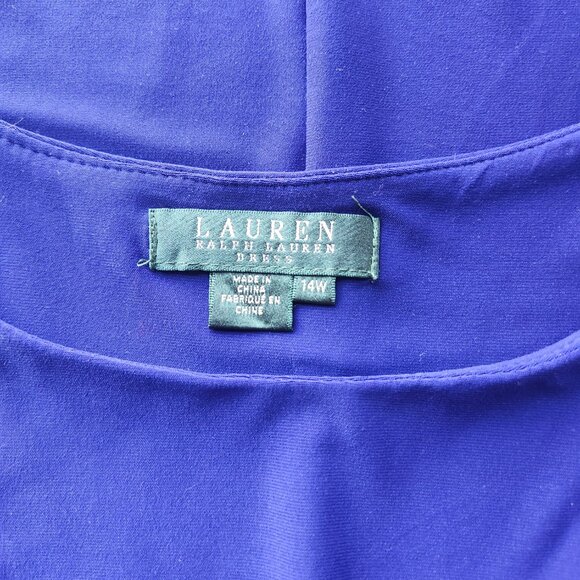 Lauren Ralph Lauren Twist Knot Midi Dress - Picture 3 of 3